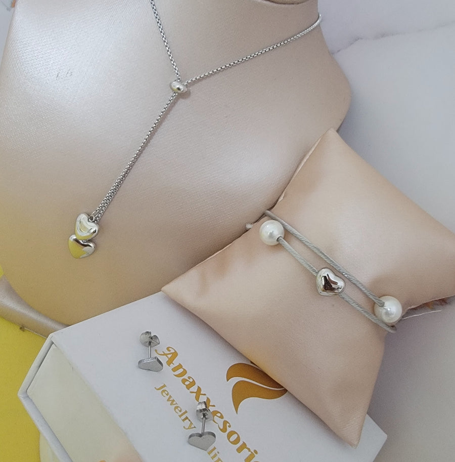 Golden pearl set