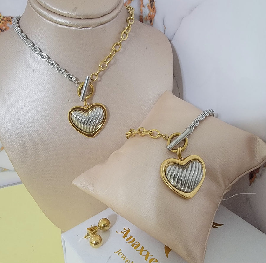 Doble heart set