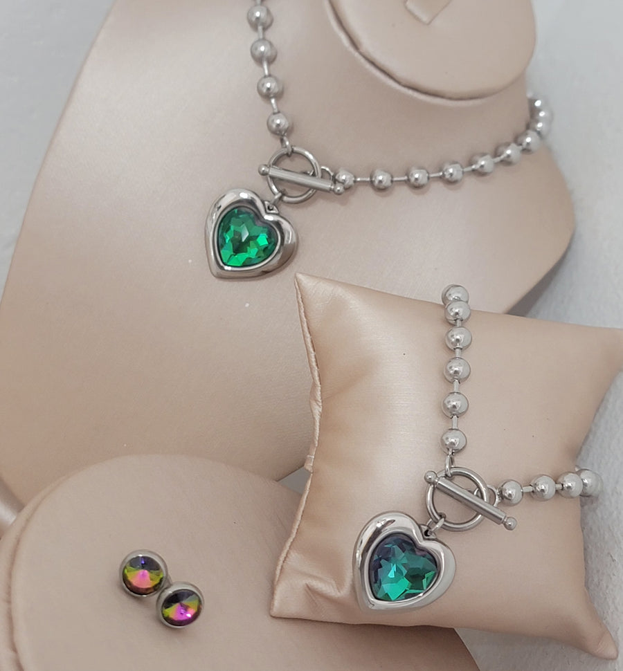 Green love set