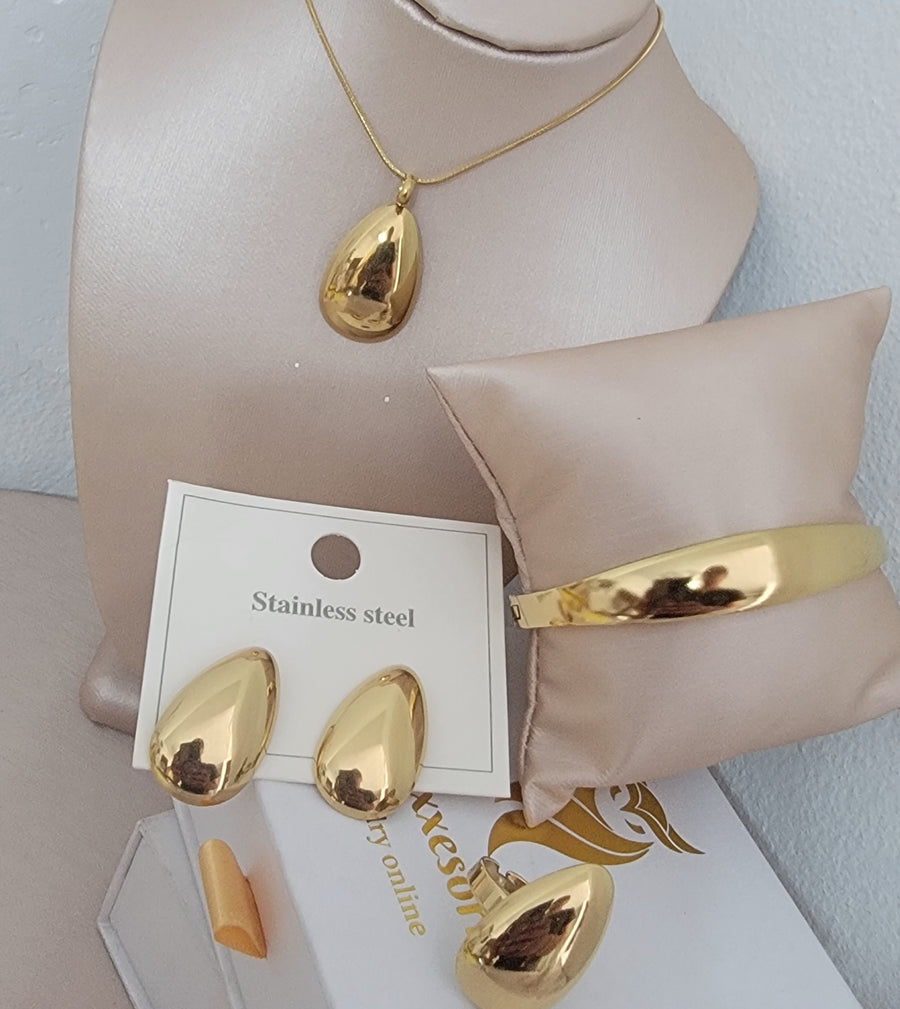 Golden drop set