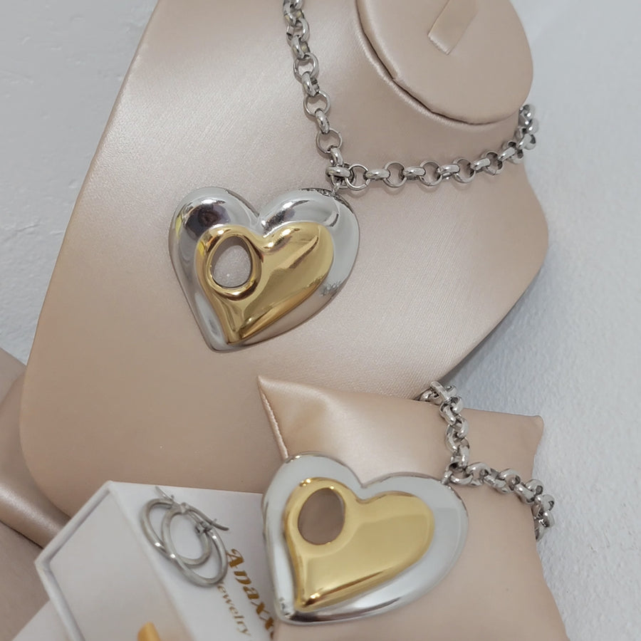 Two tone heart