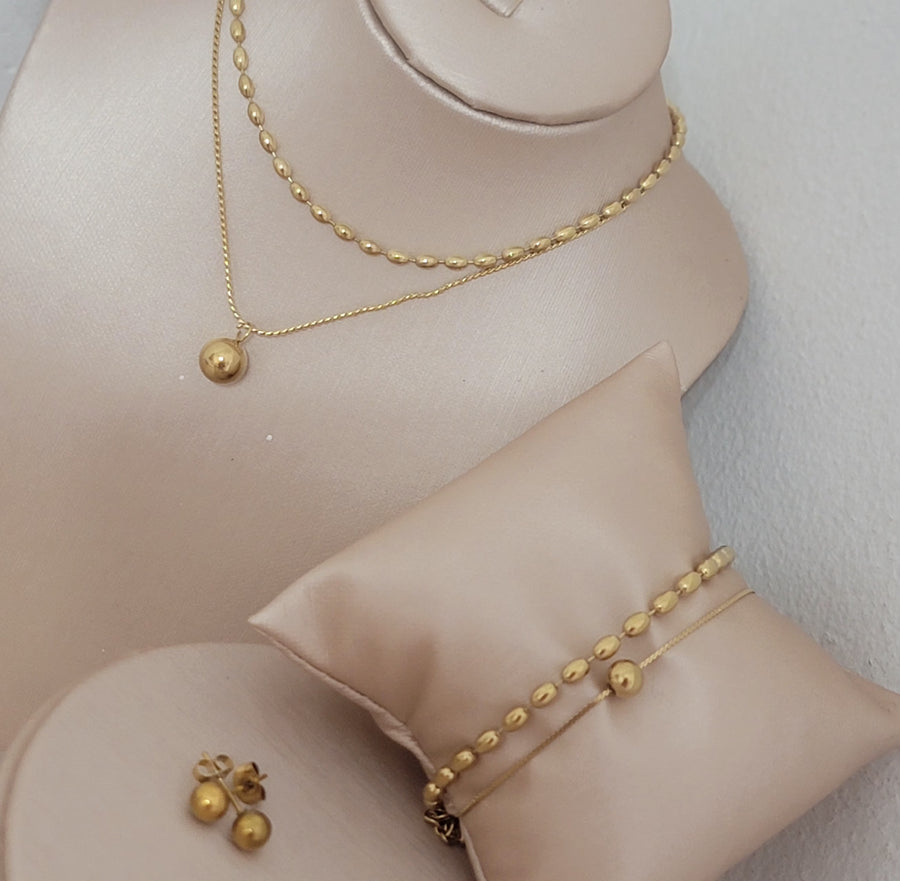 Mini bead golden