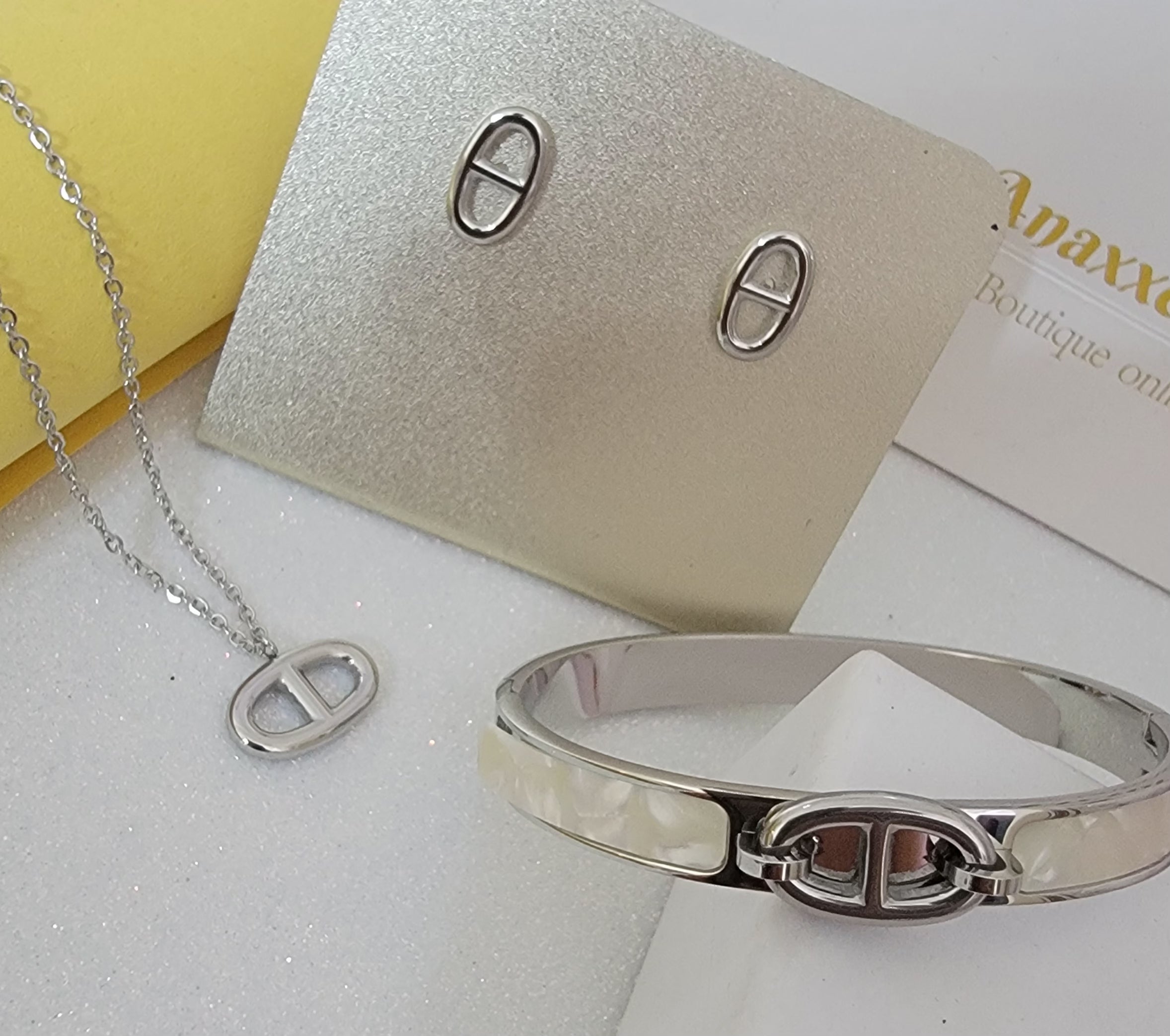 Sivery shell set