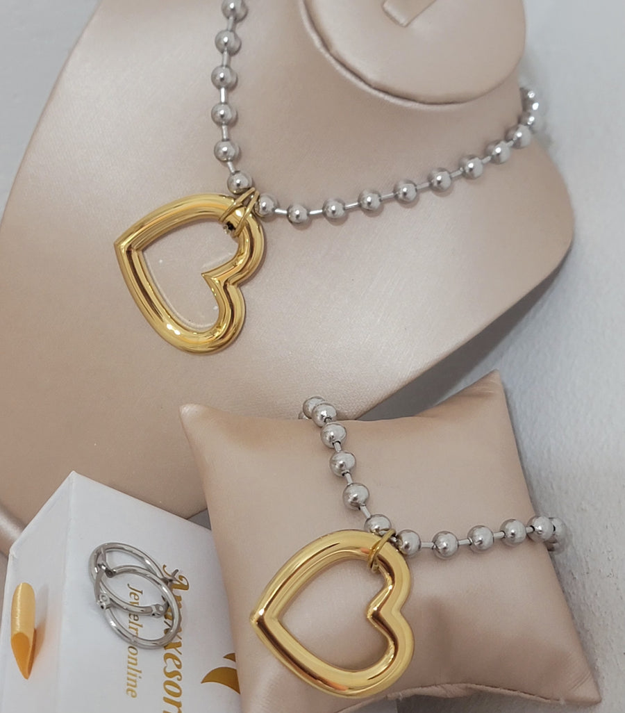 Big heart set