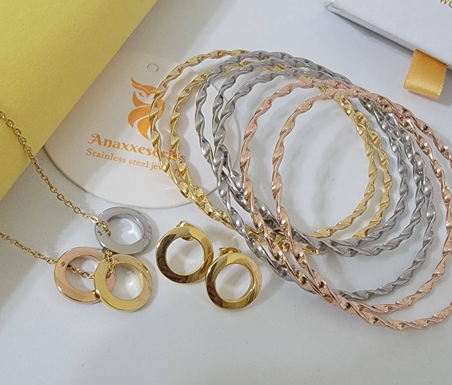Trinity bangles set