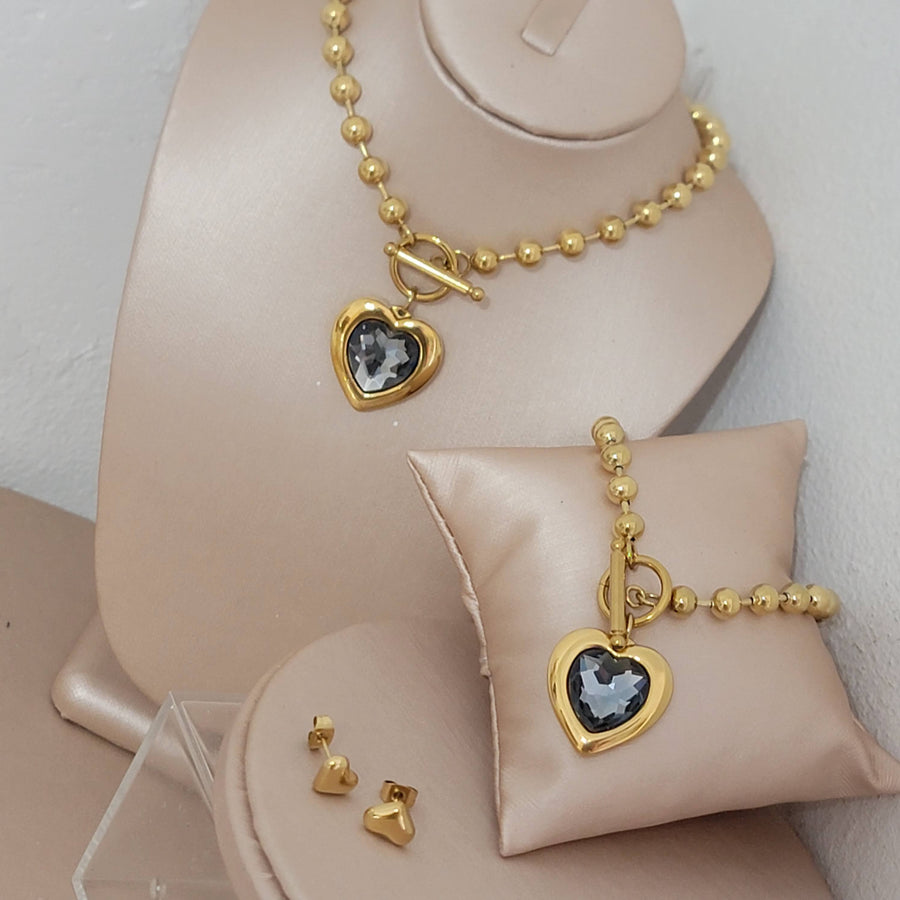 Smoky heart set
