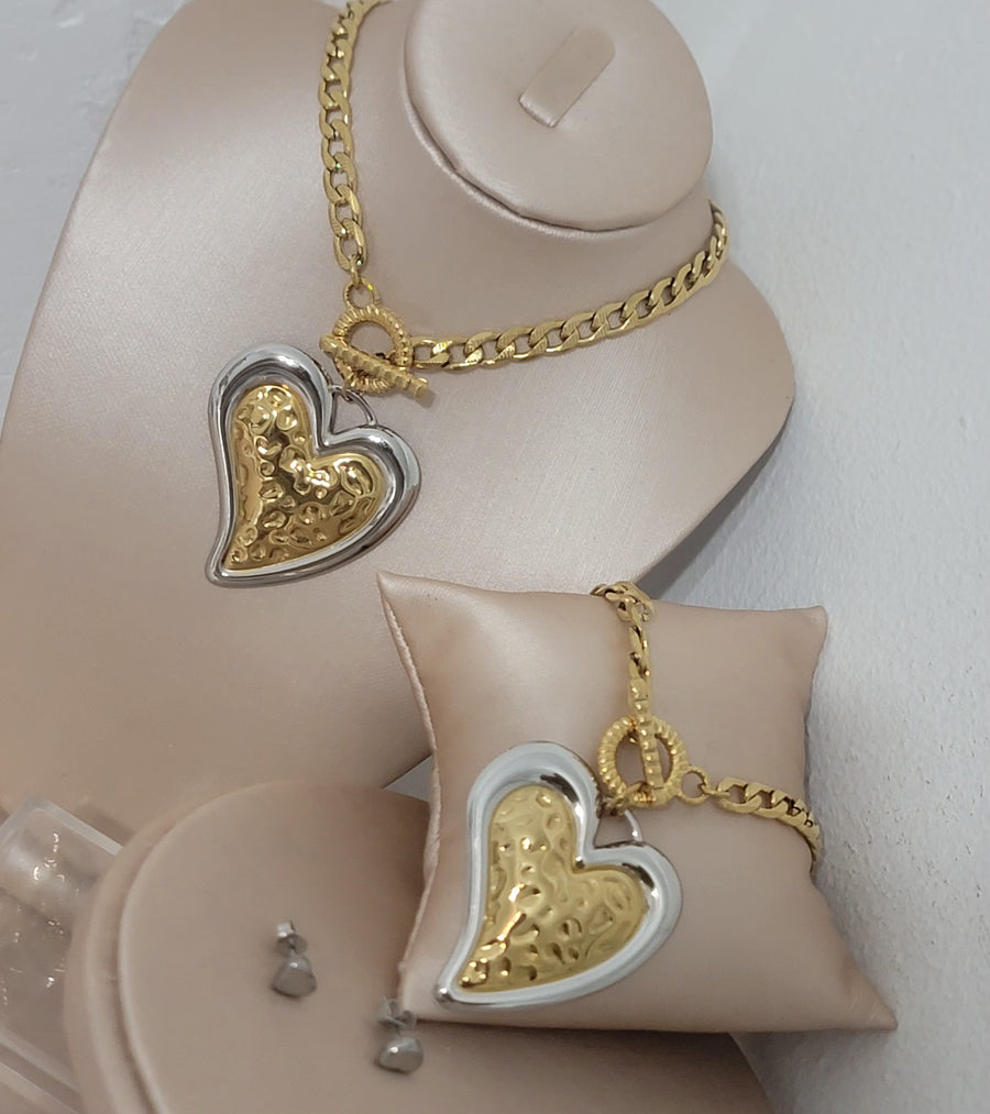 Dual glow heart set